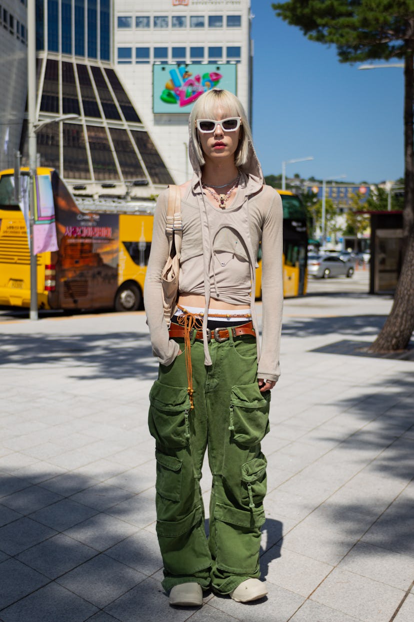 SEOUL, SOUTH KOREA - SEPTEMBER 08: Eum at Seoul Fashion Week S/S 2024 on September 08, 2023 in Seoul...