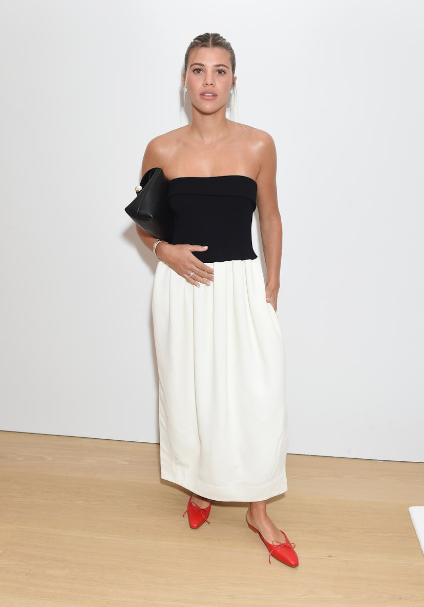 Sofia Richie at the Proenza Schouler Spring 2024 Ready To Wear Fashion Show at Phillips Auction Hous...