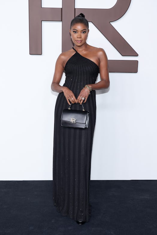 Gabrielle Union attends the Ralph Lauren fashion show during New York Fashion Week on September 08, ...