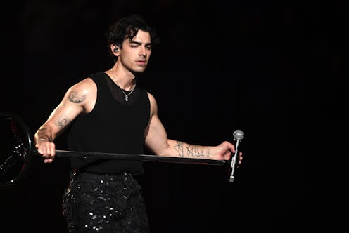 LAS VEGAS, NEVADA - SEPTEMBER 08: Musician Joe Jonas of the Jonas Brothers performs in support of th...