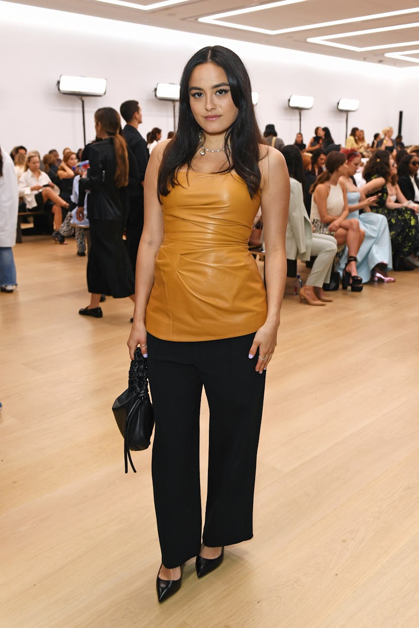 NEW YORK, NEW YORK - SEPTEMBER 09: Chase Sui Wonders attends the Proenza Schouler SS24 front row dur...