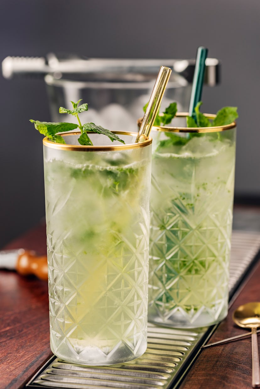 Gemini's Dry January mocktail of choice is a virgin Mojito.