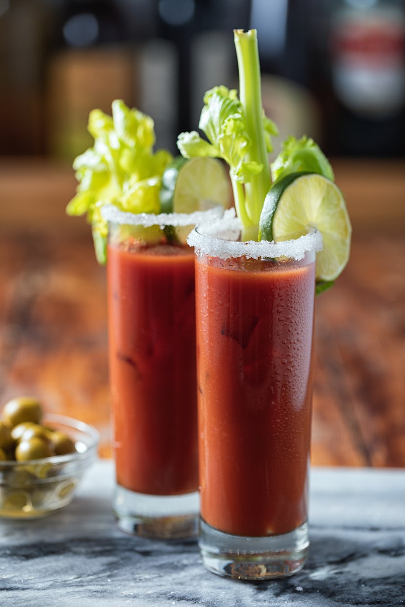 Scorpio's Dry January mocktail of choice is a virgin Bloody Mary.