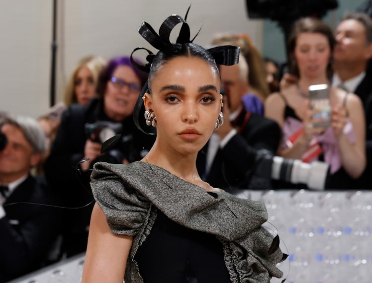 FKA Twigs attends the 2023 Costume Institute Benefit celebrating "Karl Lagerfeld: A Line of Beauty" ...
