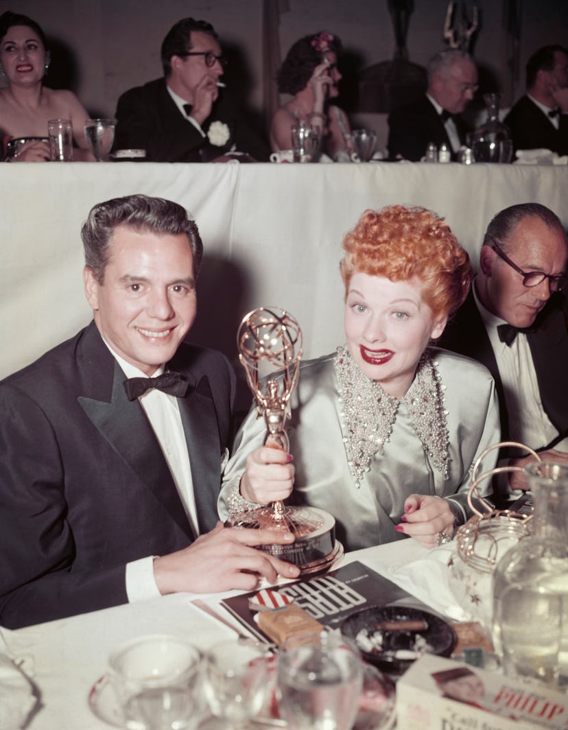 Lucille Ball and Desi Arnez Emmys 1953