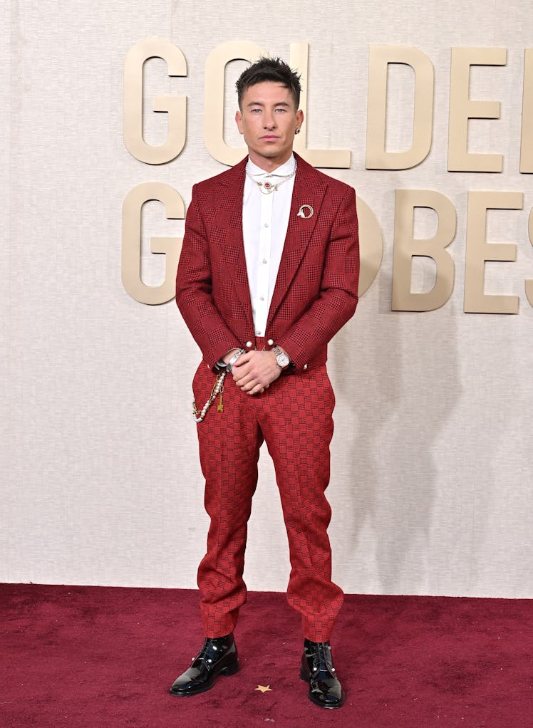 Barry Keoghan attends the 81st Annual Golden Globe Awards at The Beverly Hilton on January 07, 2024 ...