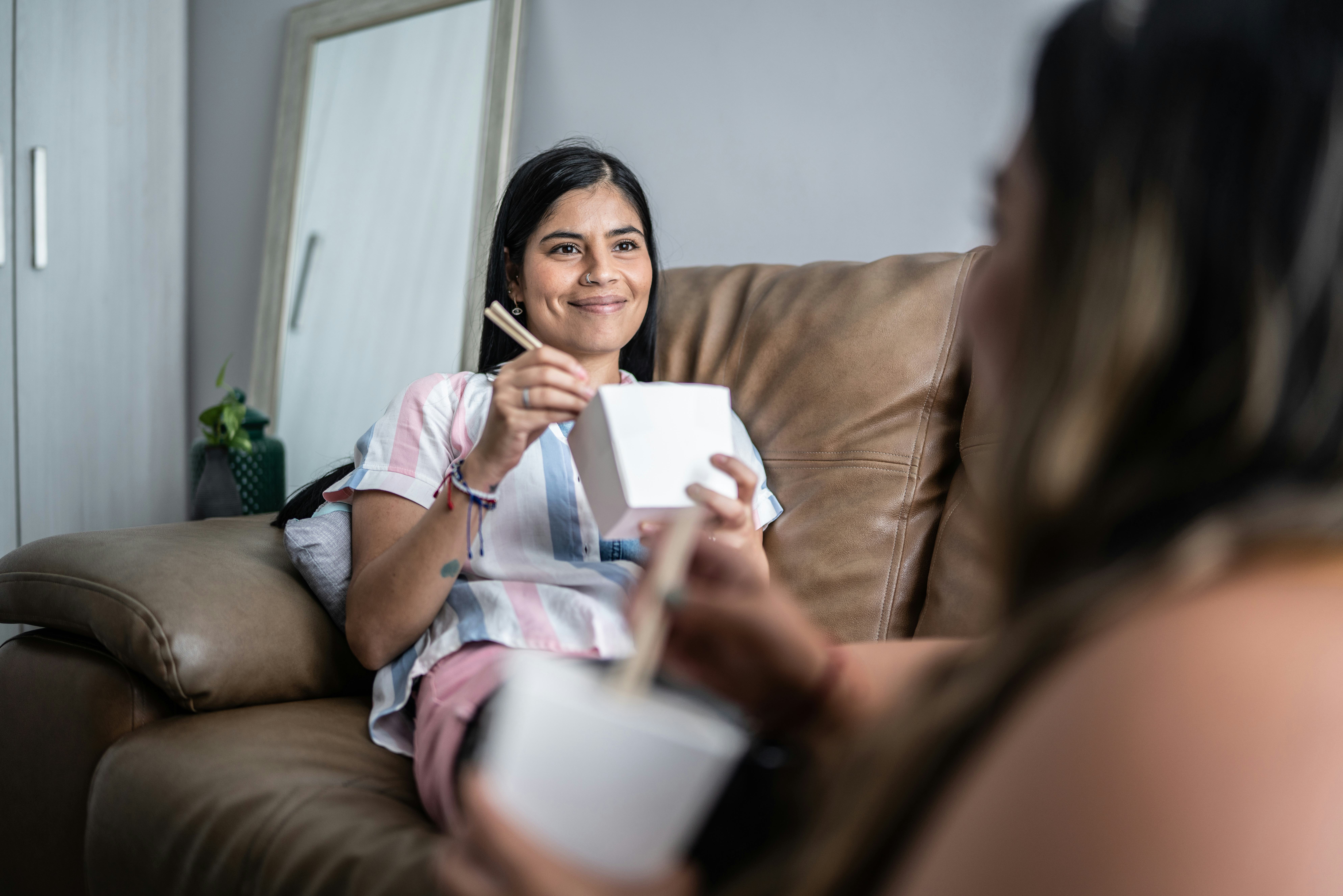 Taurus likes to stay in on a Friday night to order takeout.