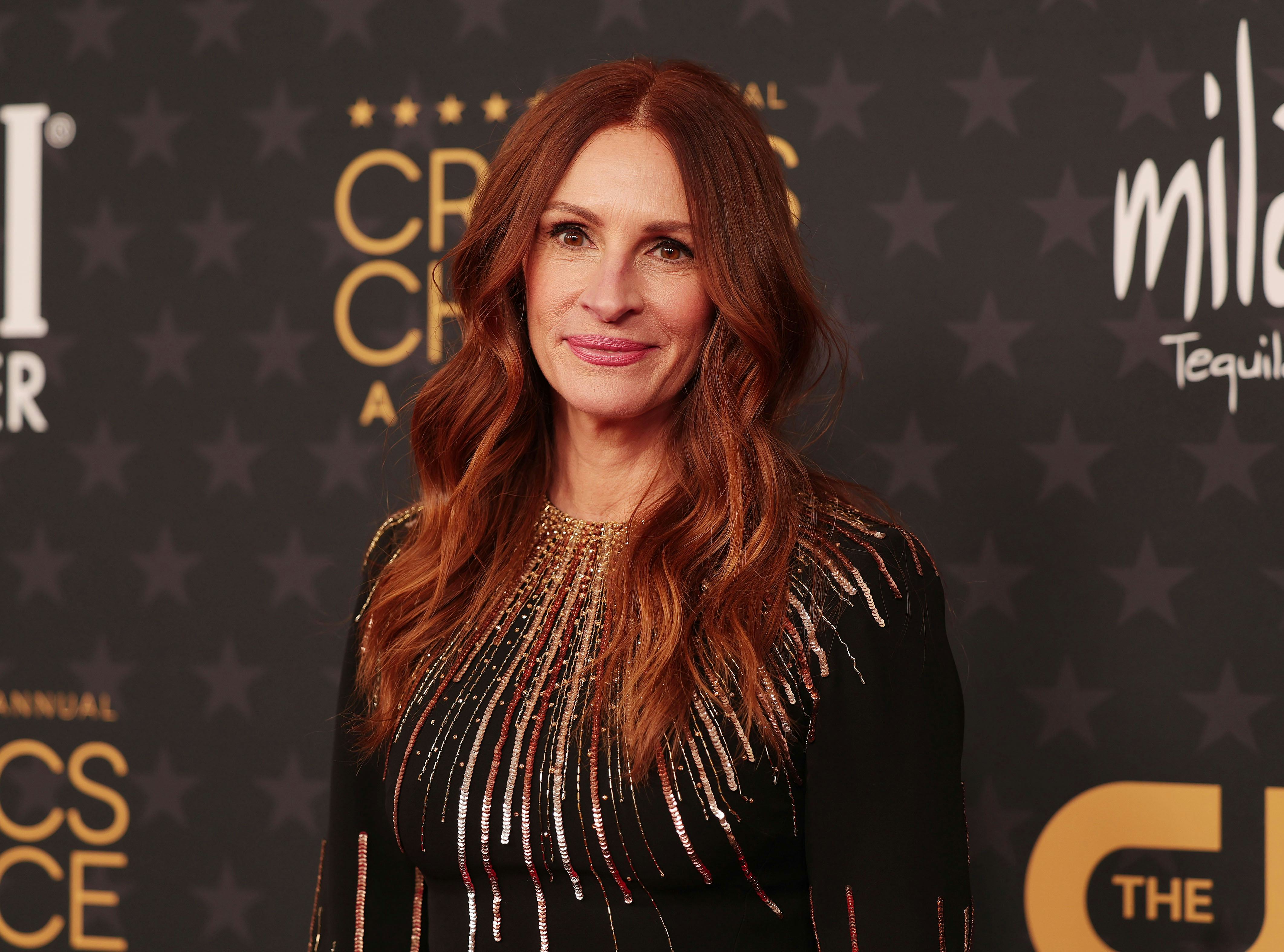 Julia Roberts on the red carpet.