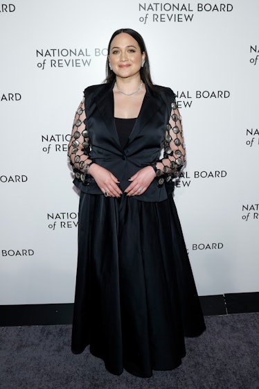 Lily Gladstone attends the 2024 National Board of Review Gala at Cipriani 42nd Street on January 11,...