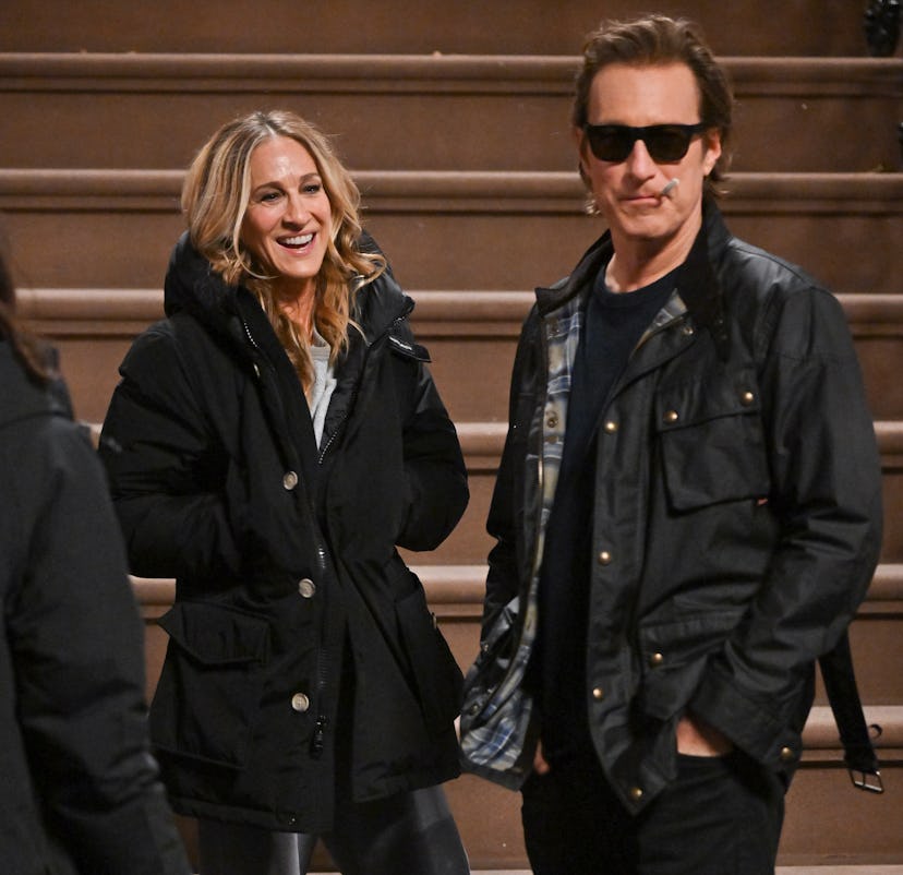 Sarah Jessica Parker and John Corbett.