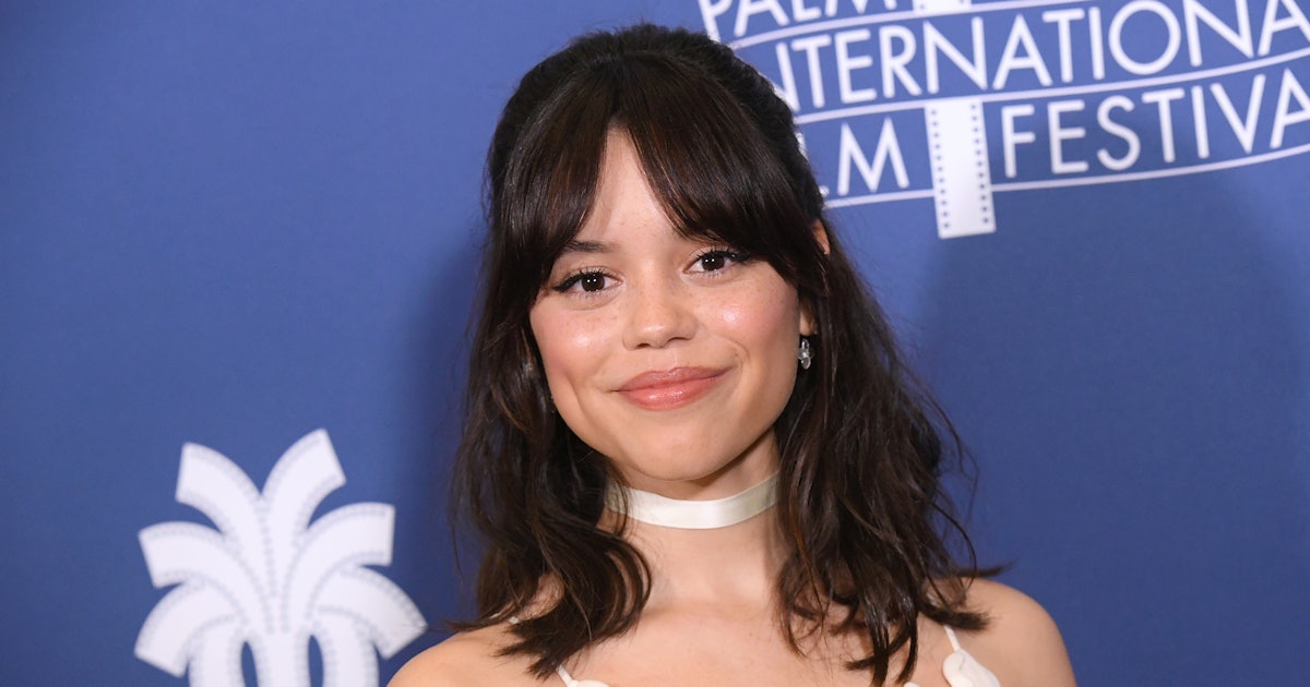 Jenna Ortega Wore A NSFW Dress With Flower Nipple Covers