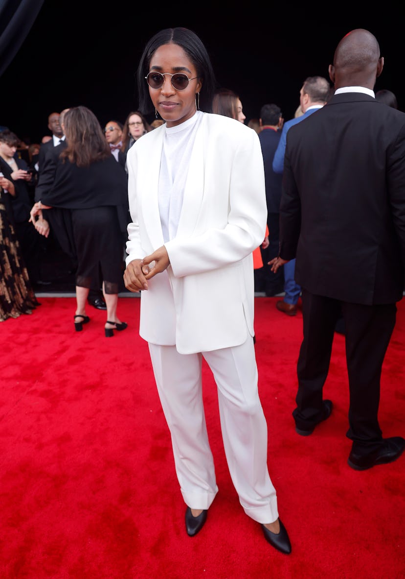 SANTA MONICA, CALIFORNIA - JANUARY 14: Ayo Edebiri attends the 29th Annual Critics Choice Awards at...