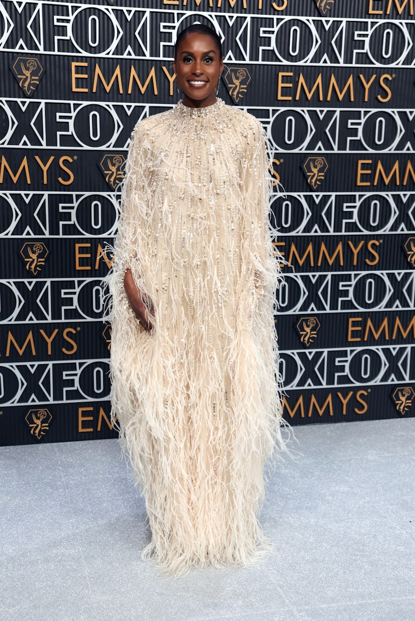 Issa Rae attends the 75th Primetime Emmy Awards. 