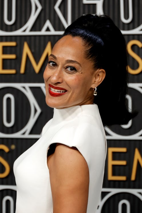 Tracee Ellis Ross '60s ponytail emmy awards 2023
