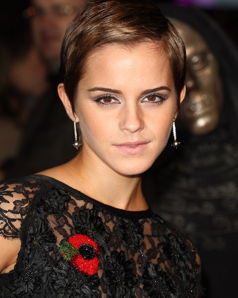 Emma Watson pixie cut 2010
