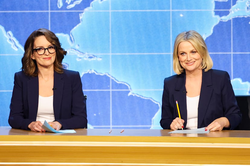 Tina Fey & Amy Poehler did Weekend Update once again for the Emmys