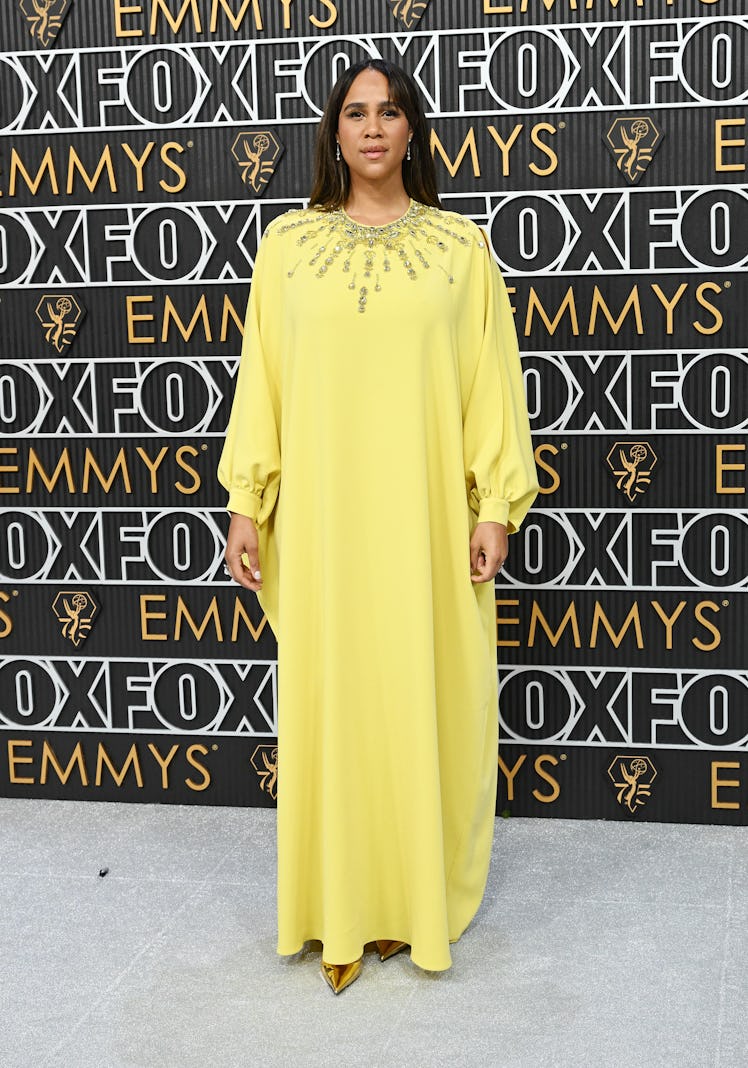Zawe Ashton at the 75th Primetime Emmy Awards 