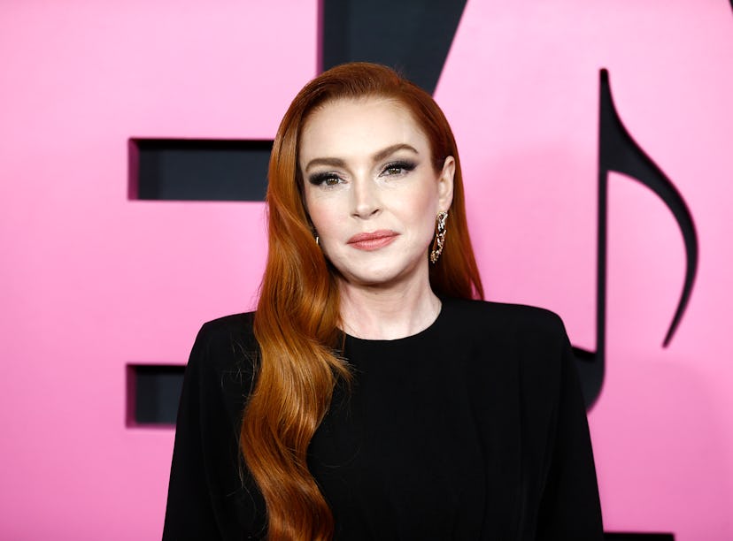 Lindsay Lohan at 'Mean Girls' premiere