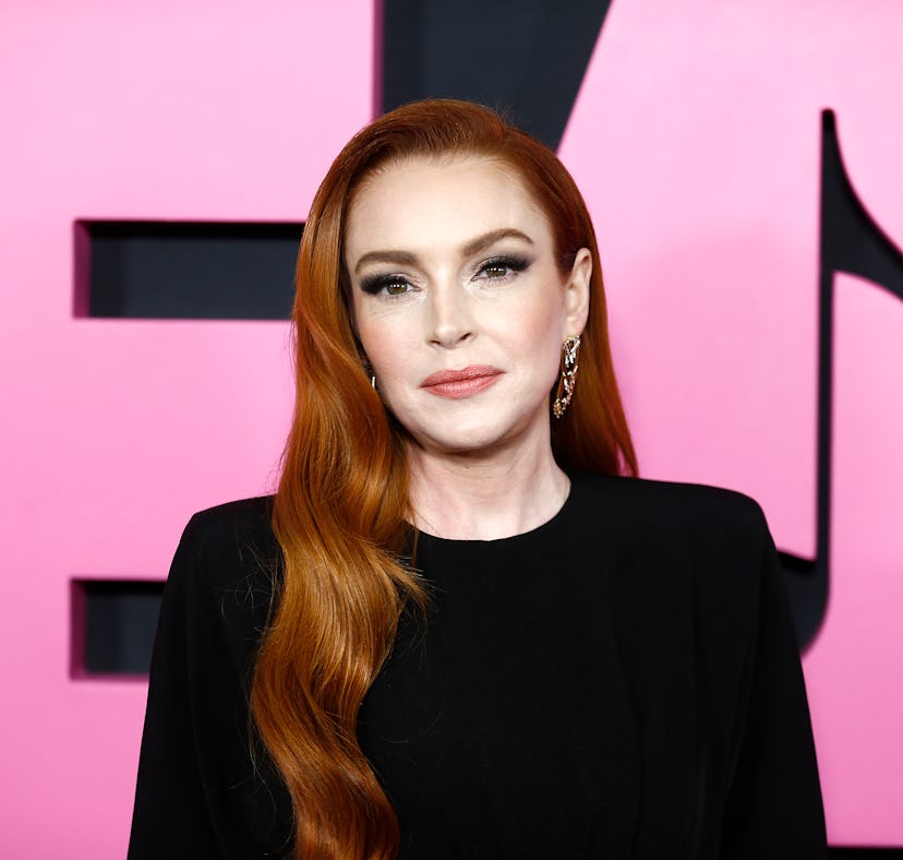 Lindsay Lohan at 'Mean Girls' premiere