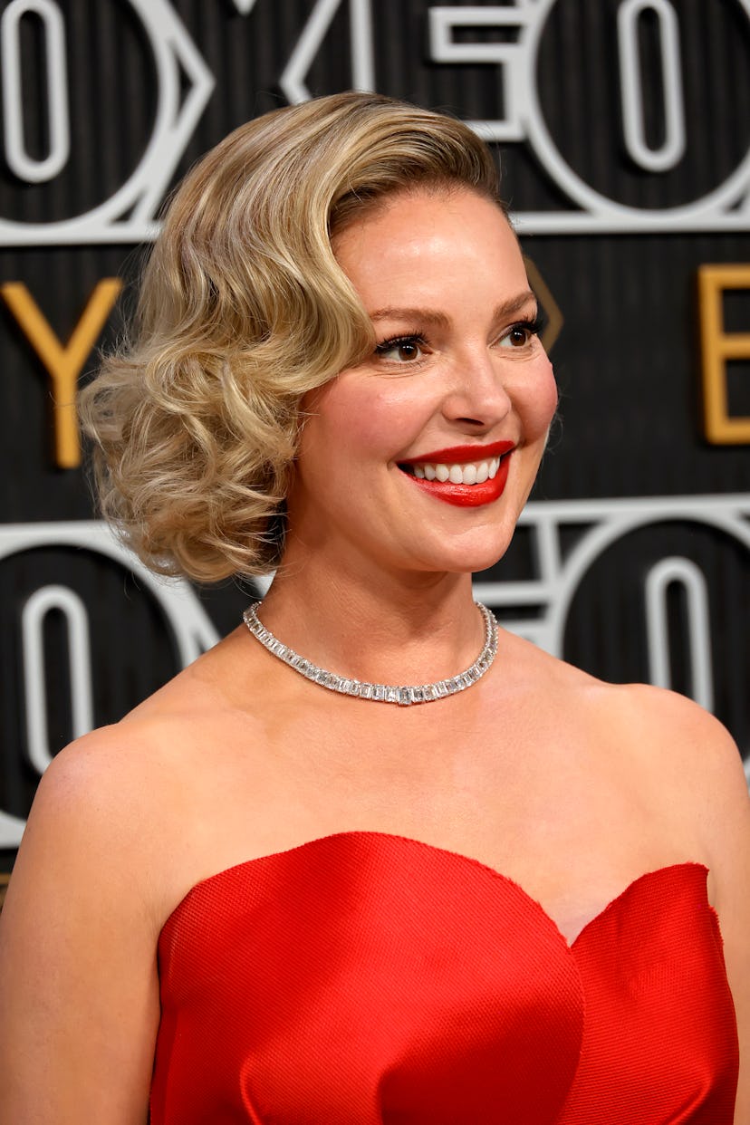 Katherine Heigl served up old Hollywood glamour at the 2024 Emmy Awards.