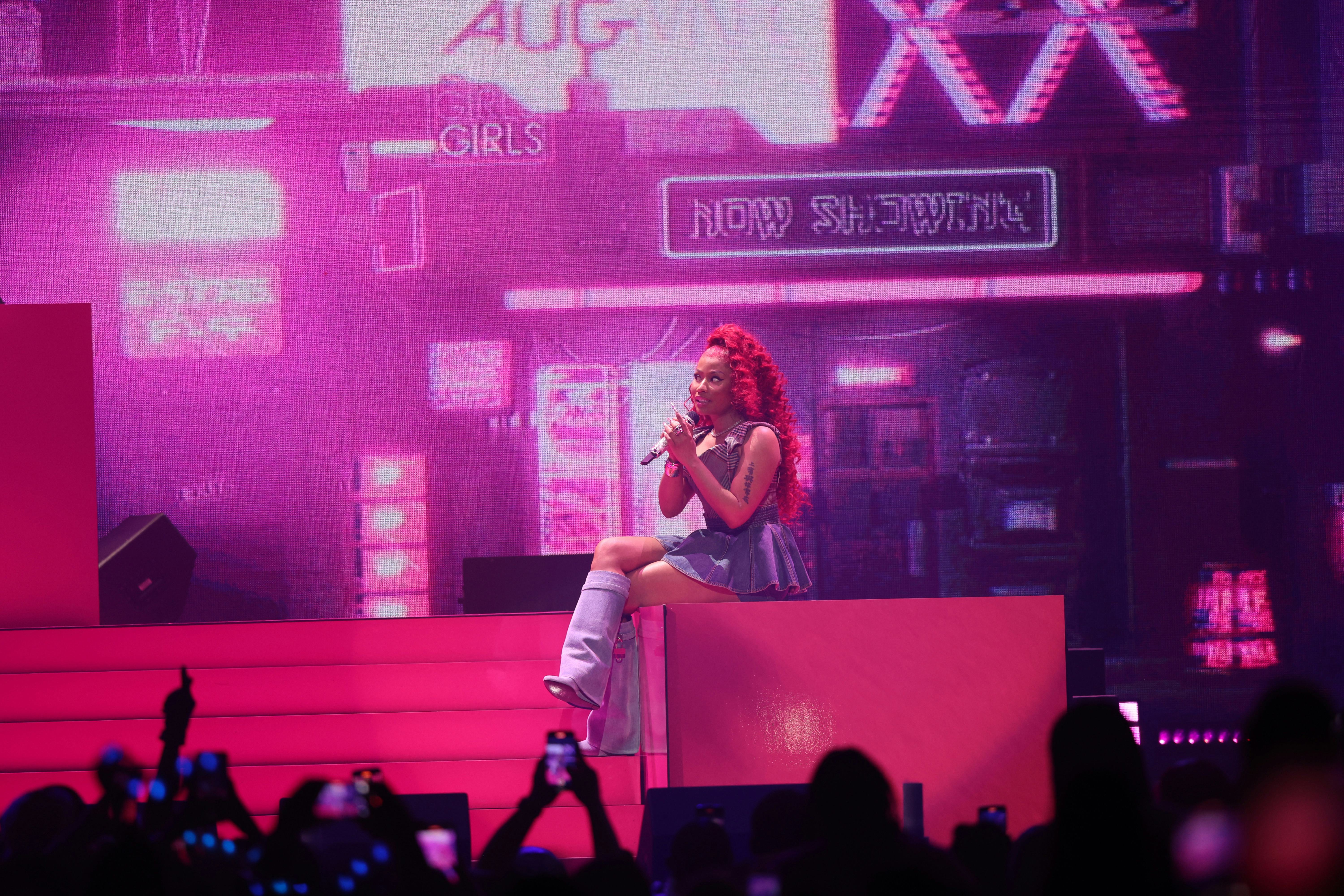 Nicki Minaj giving us nothing