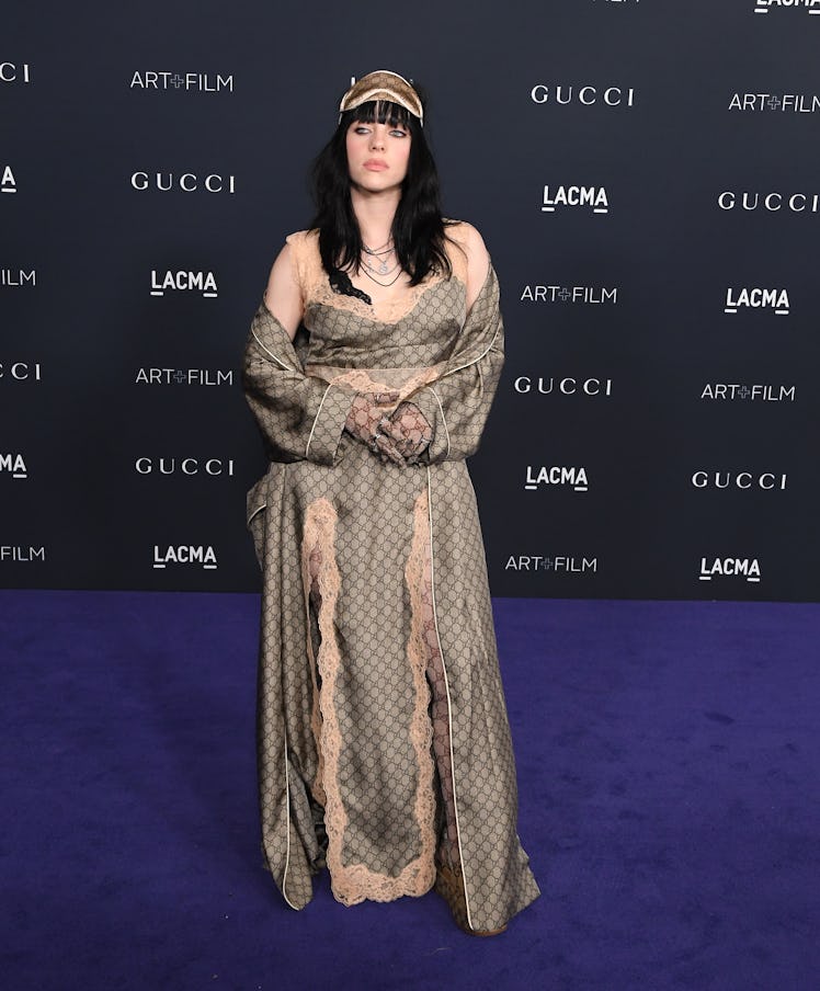 Billie Eilish arrives at the 11th Annual LACMA Art + Film Gala at Los Angeles County Museum of Art o...