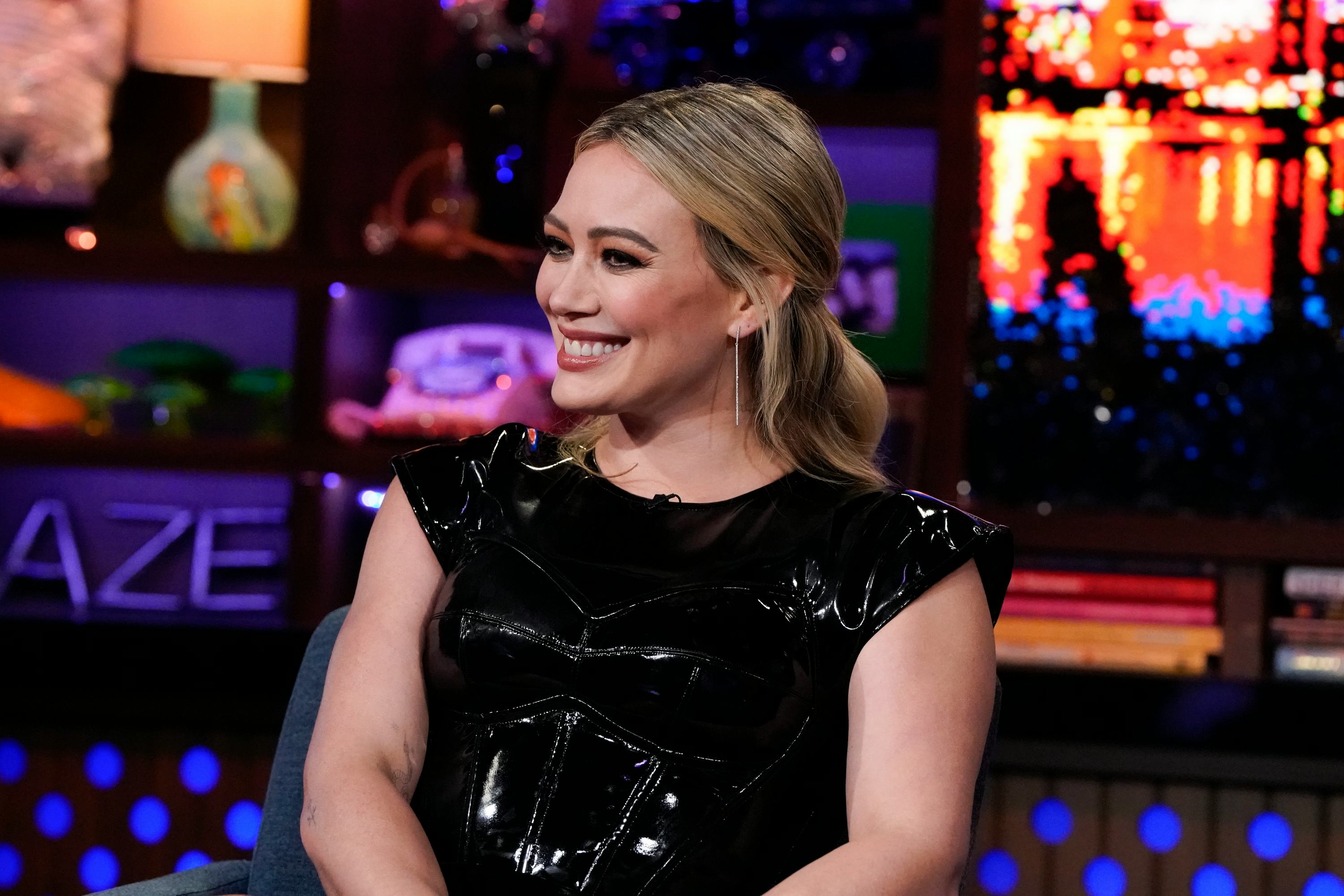 Hilary Duff on WATCH WHAT HAPPENS LIVE WITH ANDY COHEN