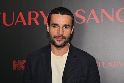 US actor Christopher Abbott arrives for the premiere of Zachary Wigon's "Sanctuary" at Metrograph in...