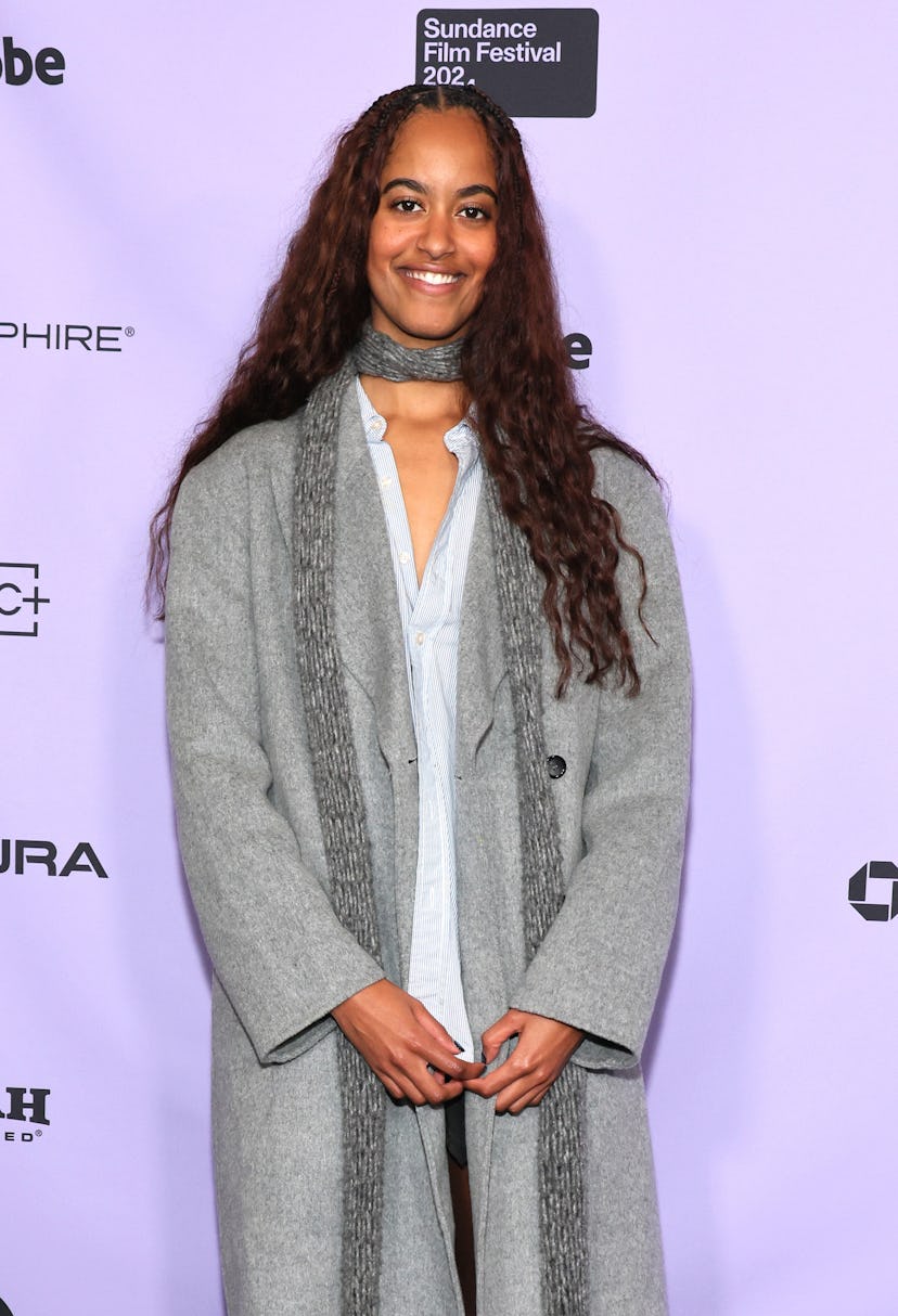 Malia Ann Obama attends the "The Heart" Premiere at the Short Film Program 1 during the 2024 Sundanc...