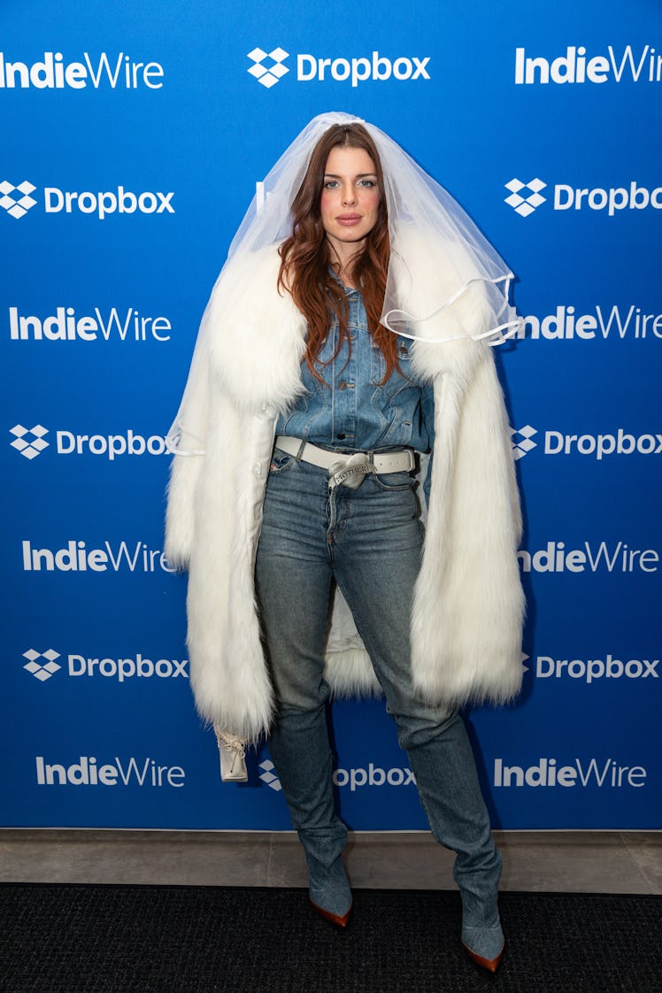 Julia Fox at the IndieWire Sundance Studio, Presented by Dropbox held on January 19, 2024 in Park Ci...