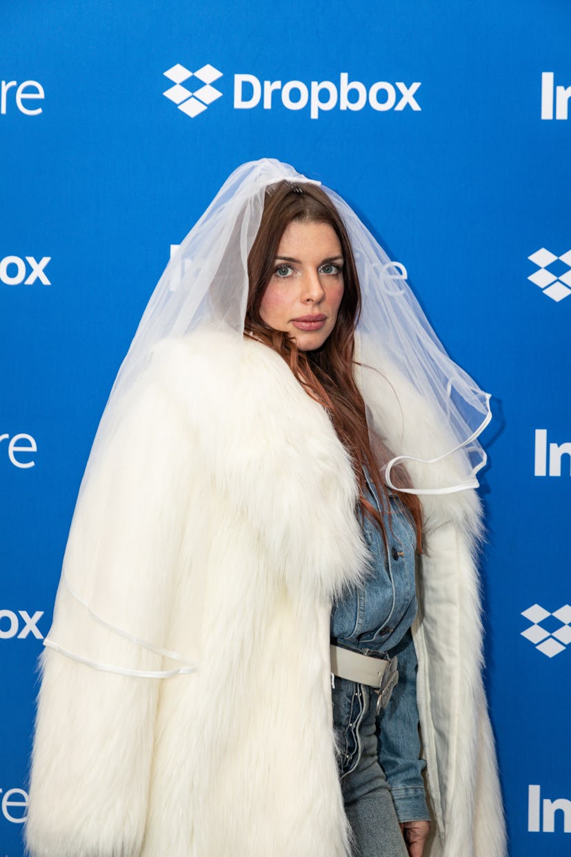 Julia Fox at the IndieWire Sundance Studio, Presented by Dropbox held on January 19, 2024 in Park Ci...