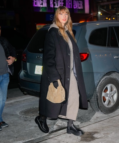 Taylor Swift the row maxi hoodie cashmere dress