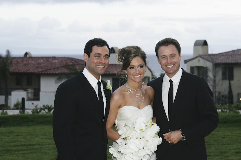 Jason and Molly’s ‘Bachelor’ wedding. Photo via Getty Images