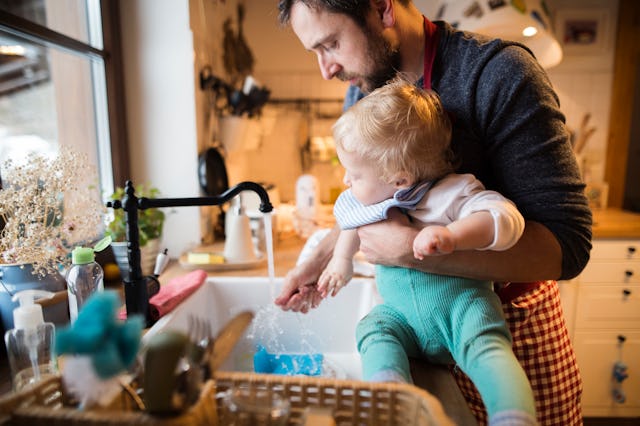 Why dads need to help till the kids go to bed.