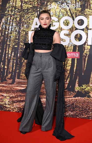 Florence Pugh attends the UK Premiere of Sky Original Film "A Good Person" 