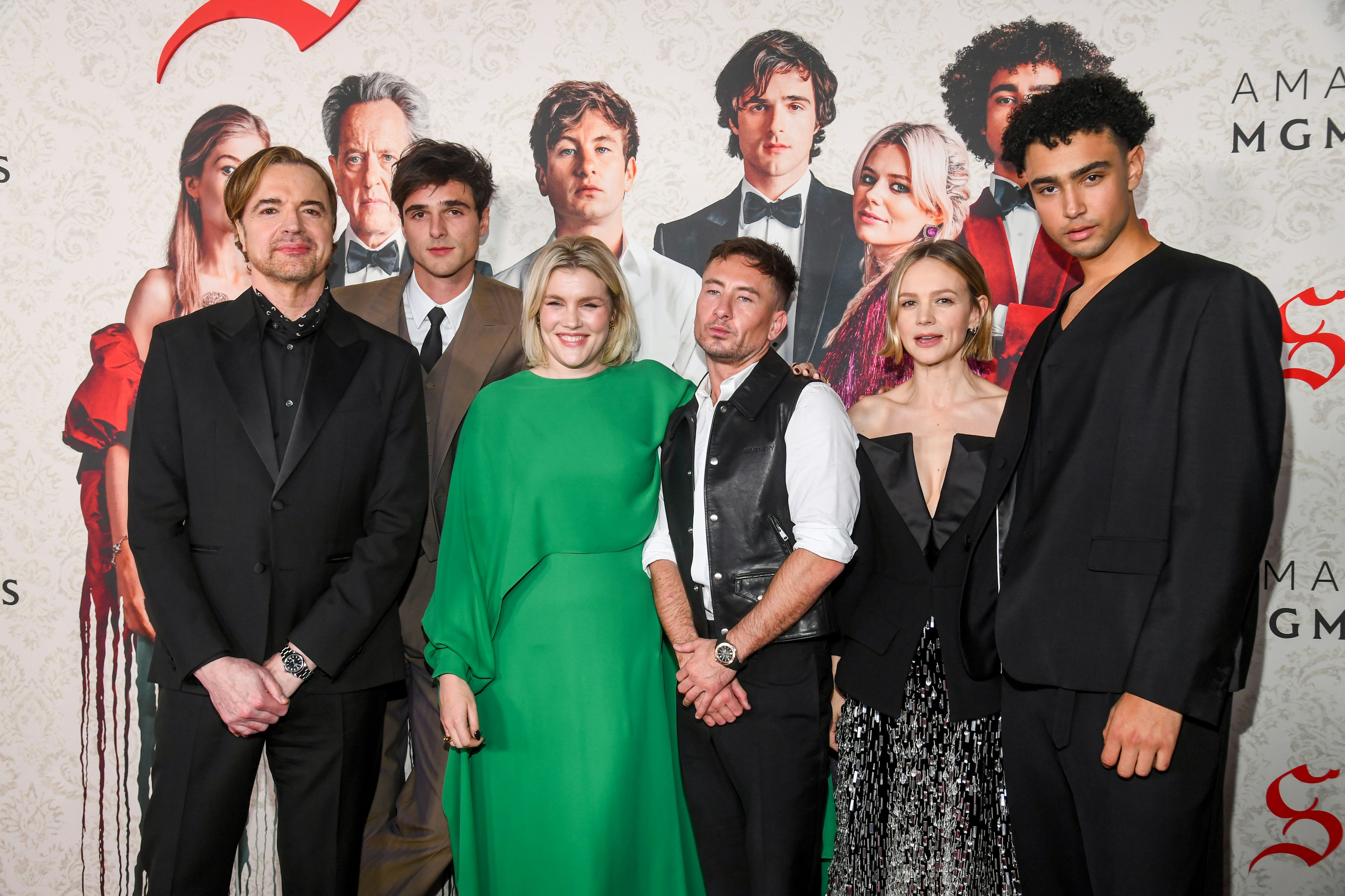 The &lsquo;Saltburn&rsquo; cast