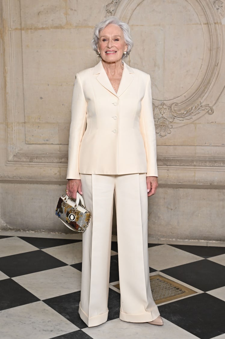 Glenn Close attends the Christian Dior Haute Couture Spring/Summer 2024 show 