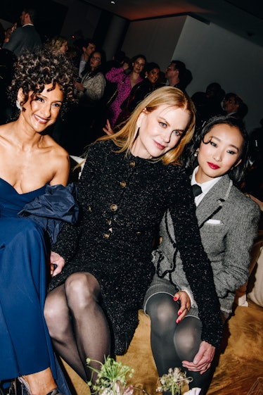 Sarayu Blue, Nicole Kidman ve Ji-young Yoo New York galasında