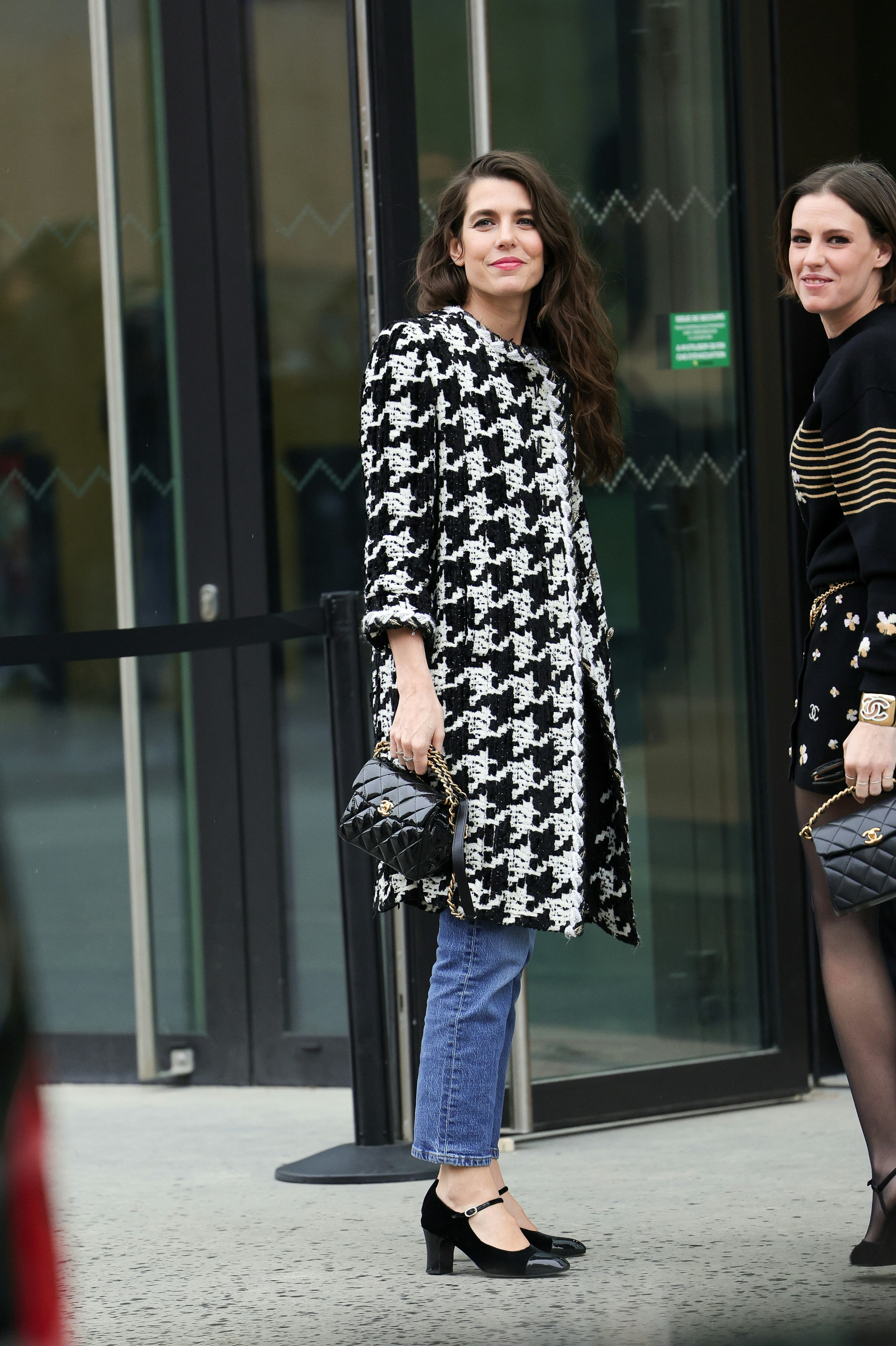 Charlotte Casiraghi Makes Jeans Look Formal For Chanel's Couture Show