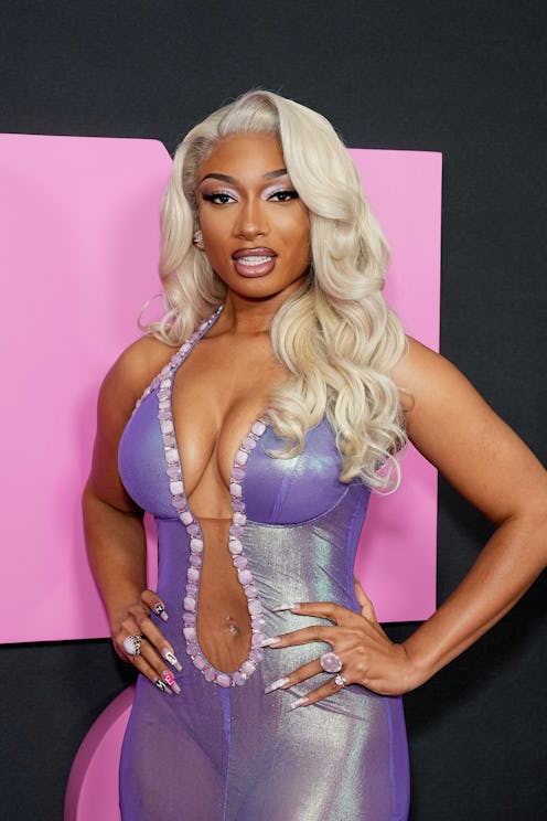 Megan Thee Stallion attends the Global Premiere of "Mean Girls."