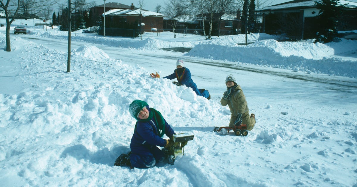 Snow Days In The 90s Were Just Better
