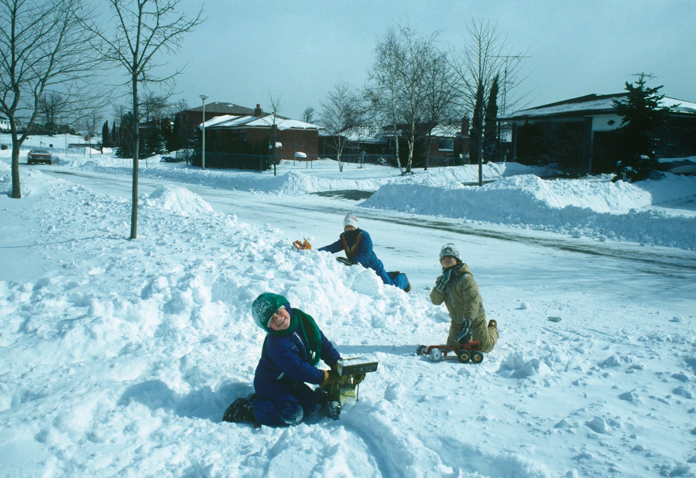 Snow days in the 1990s were just better then what kids have now.