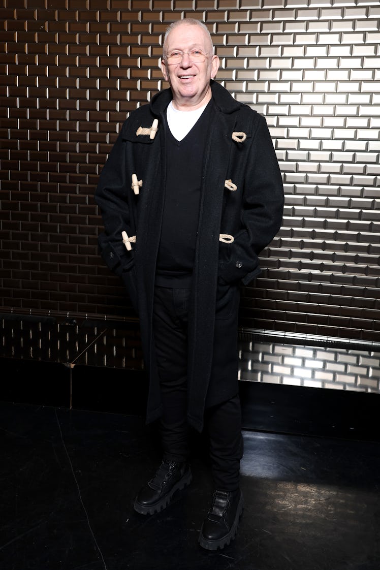 Jean Paul Gaultier attends the Jean Paul Gaultier Haute Couture Spring/Summer 2024 show