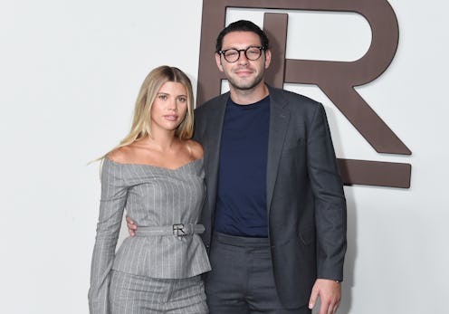 Sofia Richie and Elliot Grainge at the Ralph Lauren Spring 2024 Ready To Wear Fashion Show at the Br...