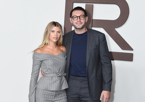 Sofia Richie and Elliot Grainge at the Ralph Lauren Spring 2024 Ready To Wear Fashion Show at the Br...