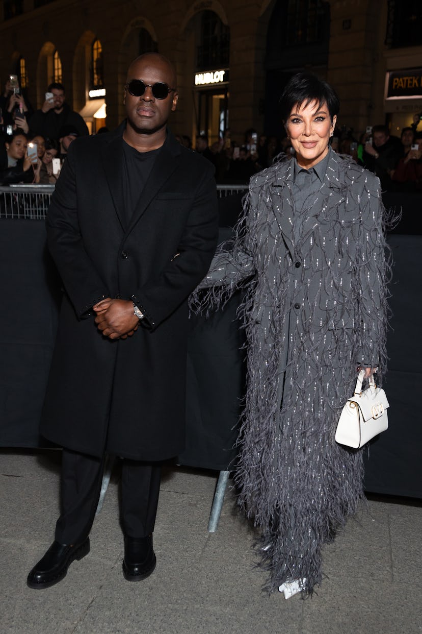 Kris Jenner attends the Valentino Haute Couture Spring/Summer 2024 show