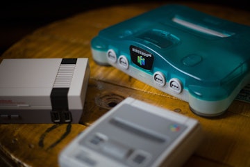 BANGKOK, THAILAND - 2018/05/24:  In this photo illustration, a Japanese edition of the Nintendo 64 c...