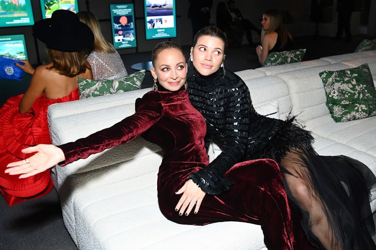 Nicole Richie and Sofia Richie Grainge photographed at the 2023 Baby2Baby Gala.