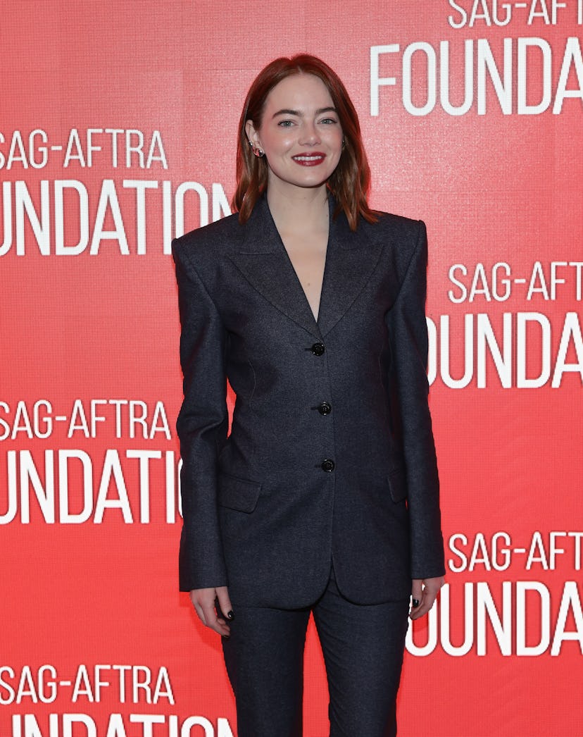 Emma Stone attends SAG-AFTRA Foundation Conversations - Emma Stone Career Retrospective at SAG-AFTRA...