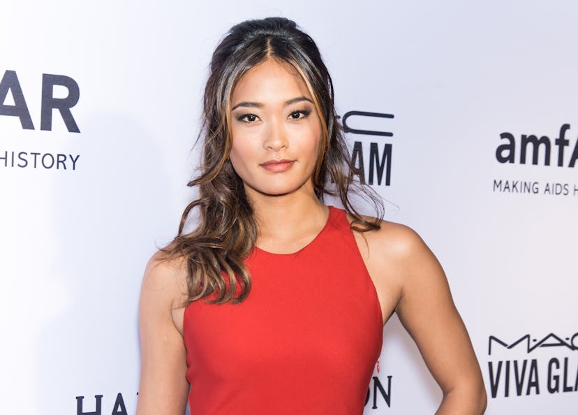 NEW YORK, NY - JUNE 16: Model Jarah Mariano attends the 2015 amfAR Inspiration Gala New York at Spr…